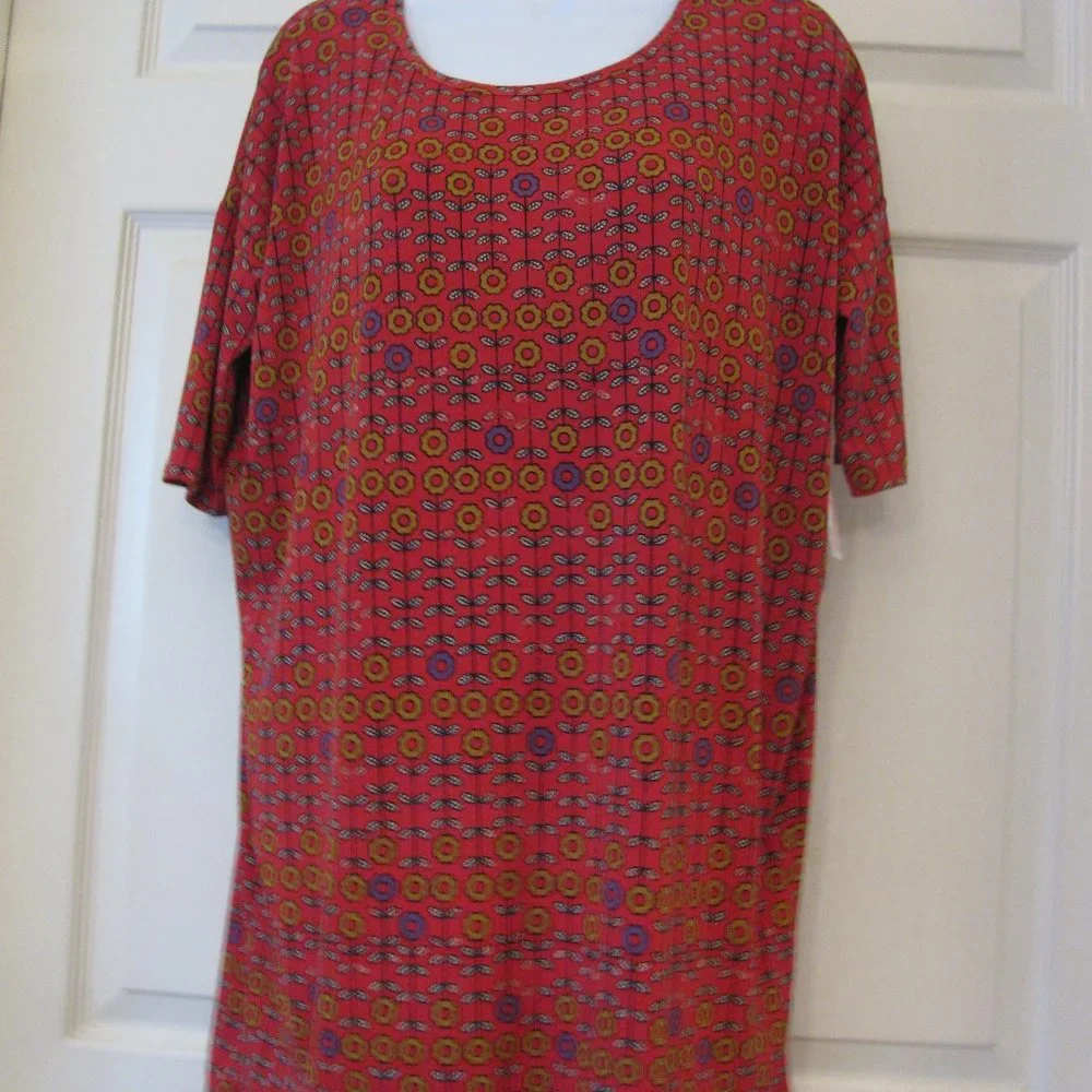 LuLaRoe | Tops | Lularoe Irma Tunic Blouse Xs Nwt 36 Rust Orange Gold ...